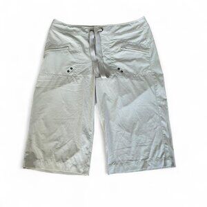 Athleta Women’s Tan Khaki Bermuda Shorts Size 8
